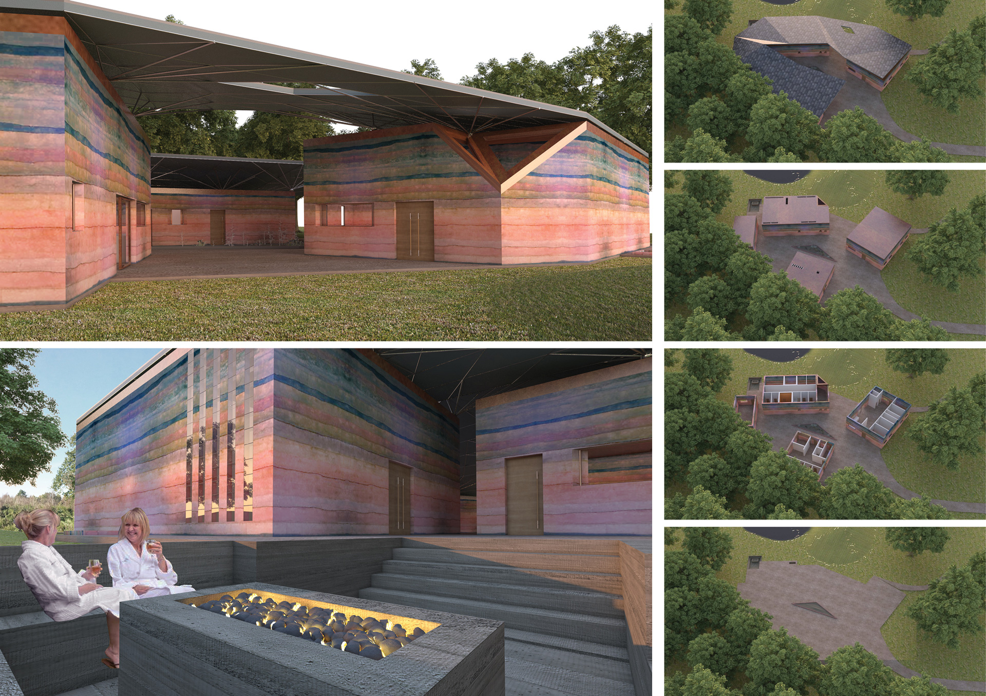 Blue Clay Spa - Exterior Rendering